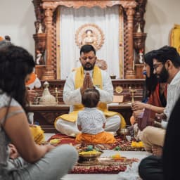 Book Namkaran Puja: A Sacred Invocation of Lord Vishnu with My Dharam Karam | Online Hindu Puja Services